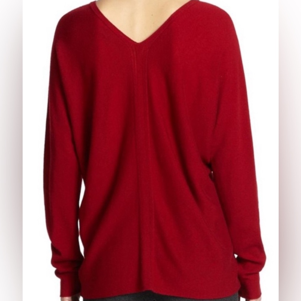 Vince. 100% Cashmere Double V-Neck Sweater Sz Small.  VGC - Picture 2 of 9